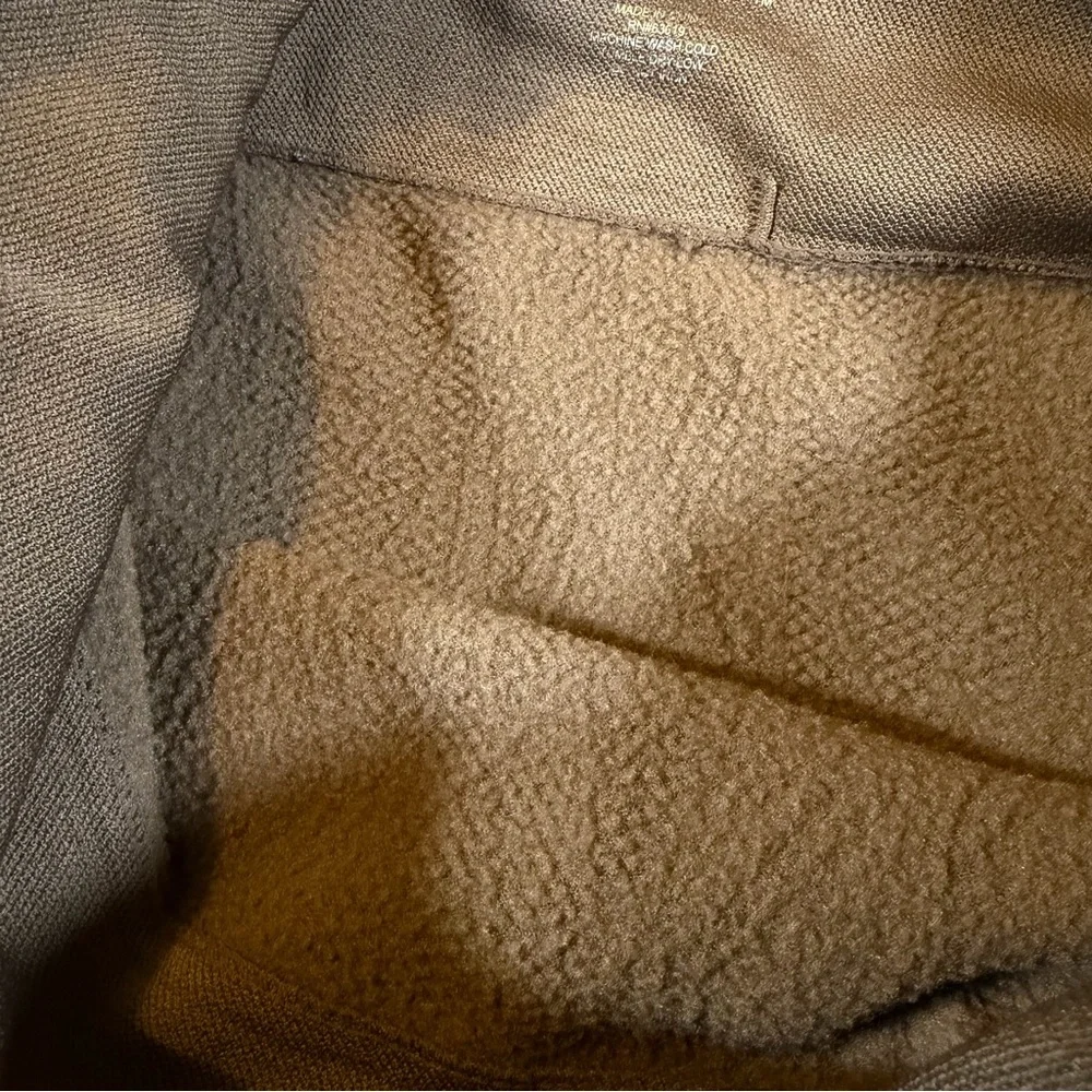 French Laundry‎ Womens S/M Brown Diamond Pattern Knit Fleece Lined Leggings